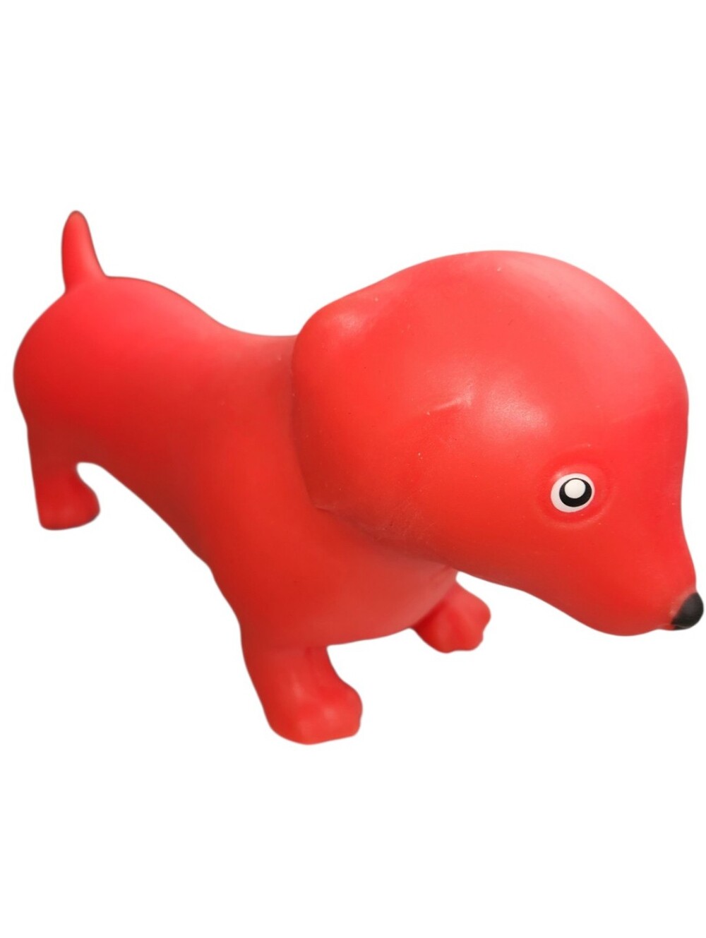 NWT Sunny Days/Toymendous 9" Squishy Squeezy Wiener Dog Red Stretch Stress
